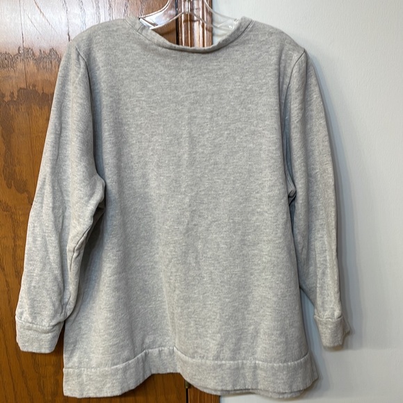 LANE BRYANT UGC Women’s Size 18/20 VERY MERRY MAMA Gray Coordinating Sweatshirt - Picture 7 of 10
